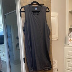 Sleeveless Black Tank Top